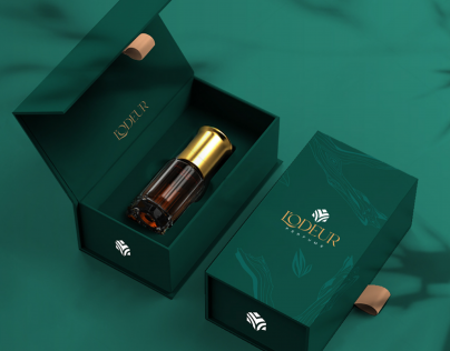 هوية بصرية لبراند عطور امراتي
