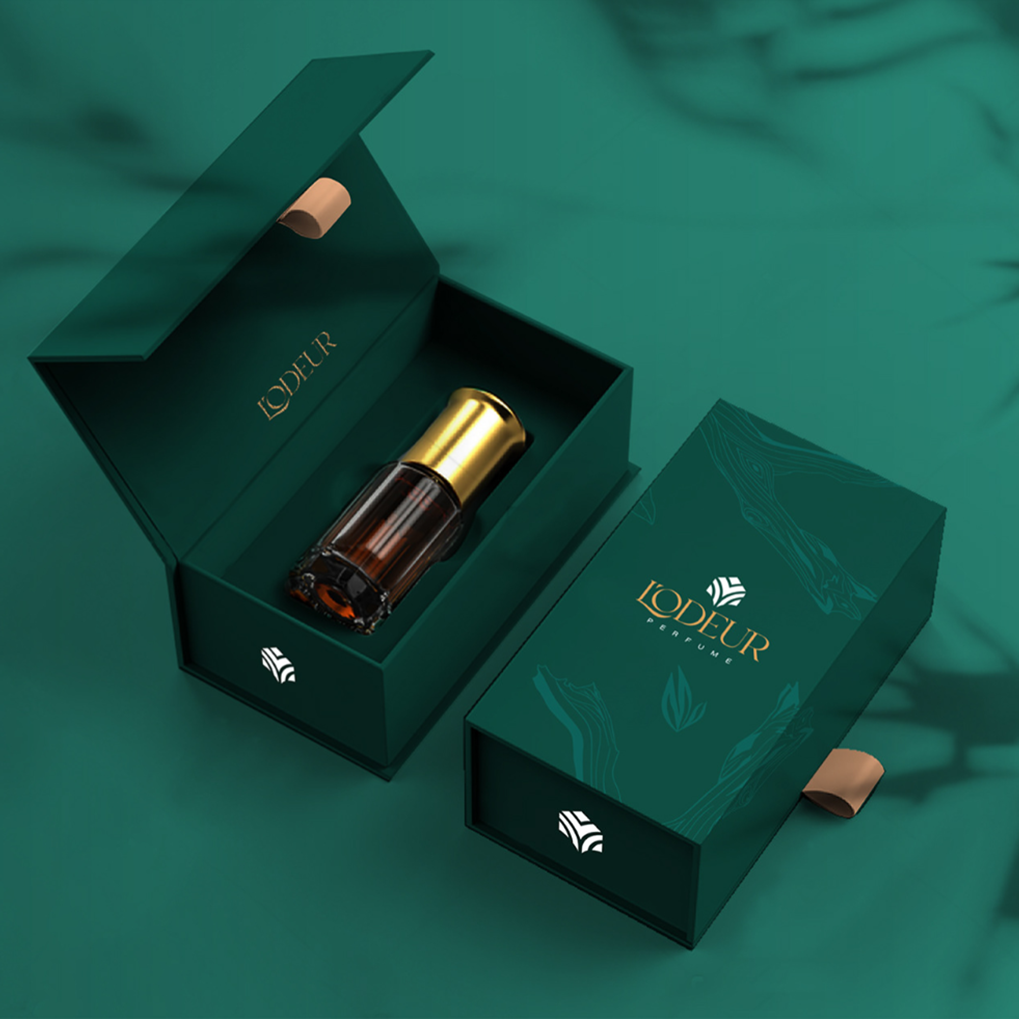 هوية بصرية لبراند عطور امراتي