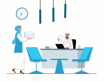 فيديو موشن جرافيك لموقع إلمام