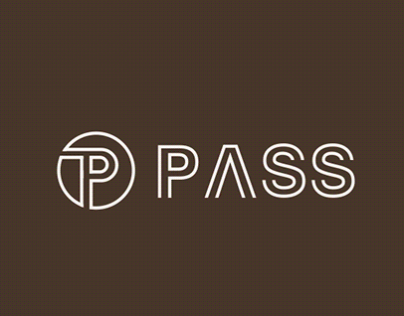تصميم شعار لمقهى pass