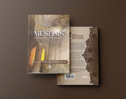 تصميم لواجهة وخلفية كتاب بالإنجليزية