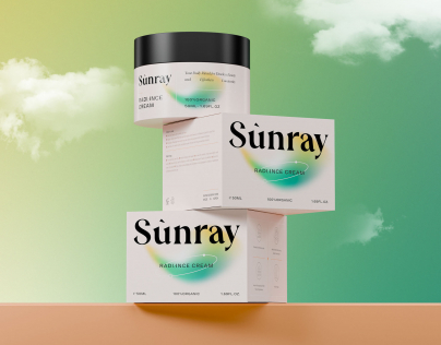 تصميم عبوة لمنتجات sunray