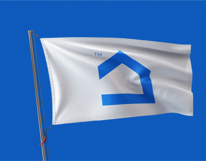 تصميم لوجو الشركة على علم