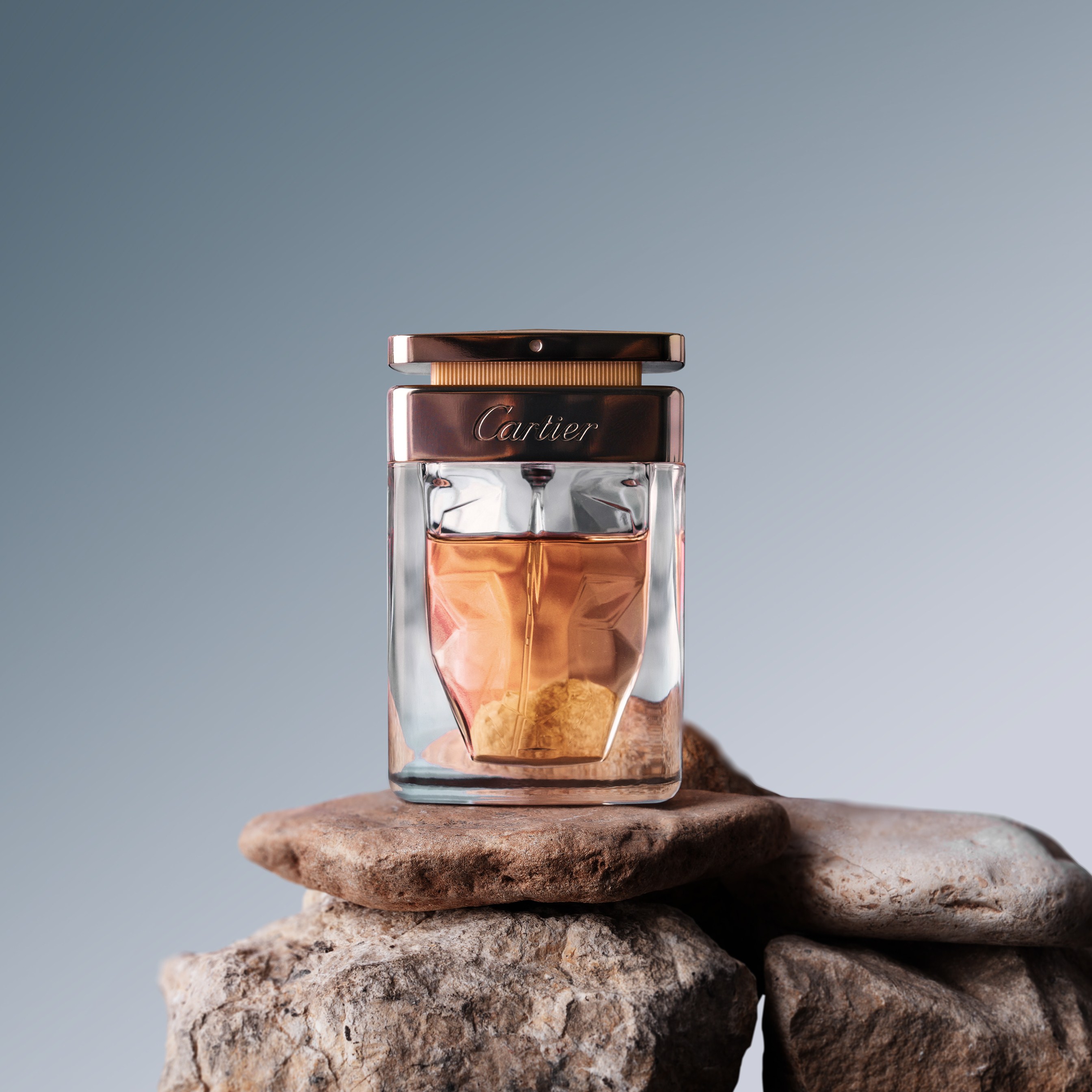 تصميم لزجاجة العطر Cartier