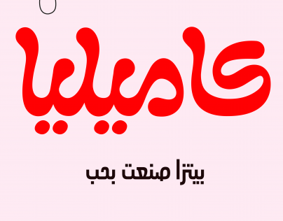 بناء الهوية البصرية لمطعم بيتزا كاميليا