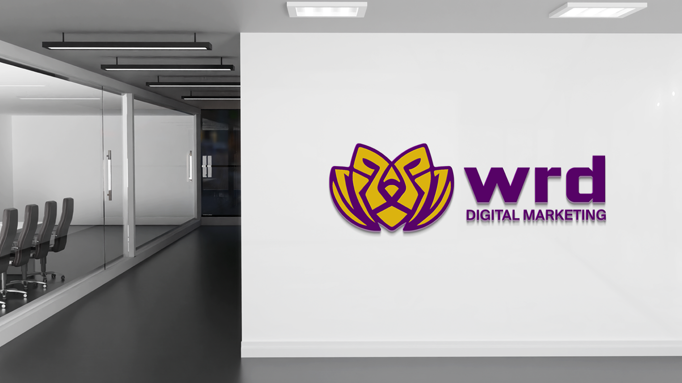 تصميم لوجو شركة wrd