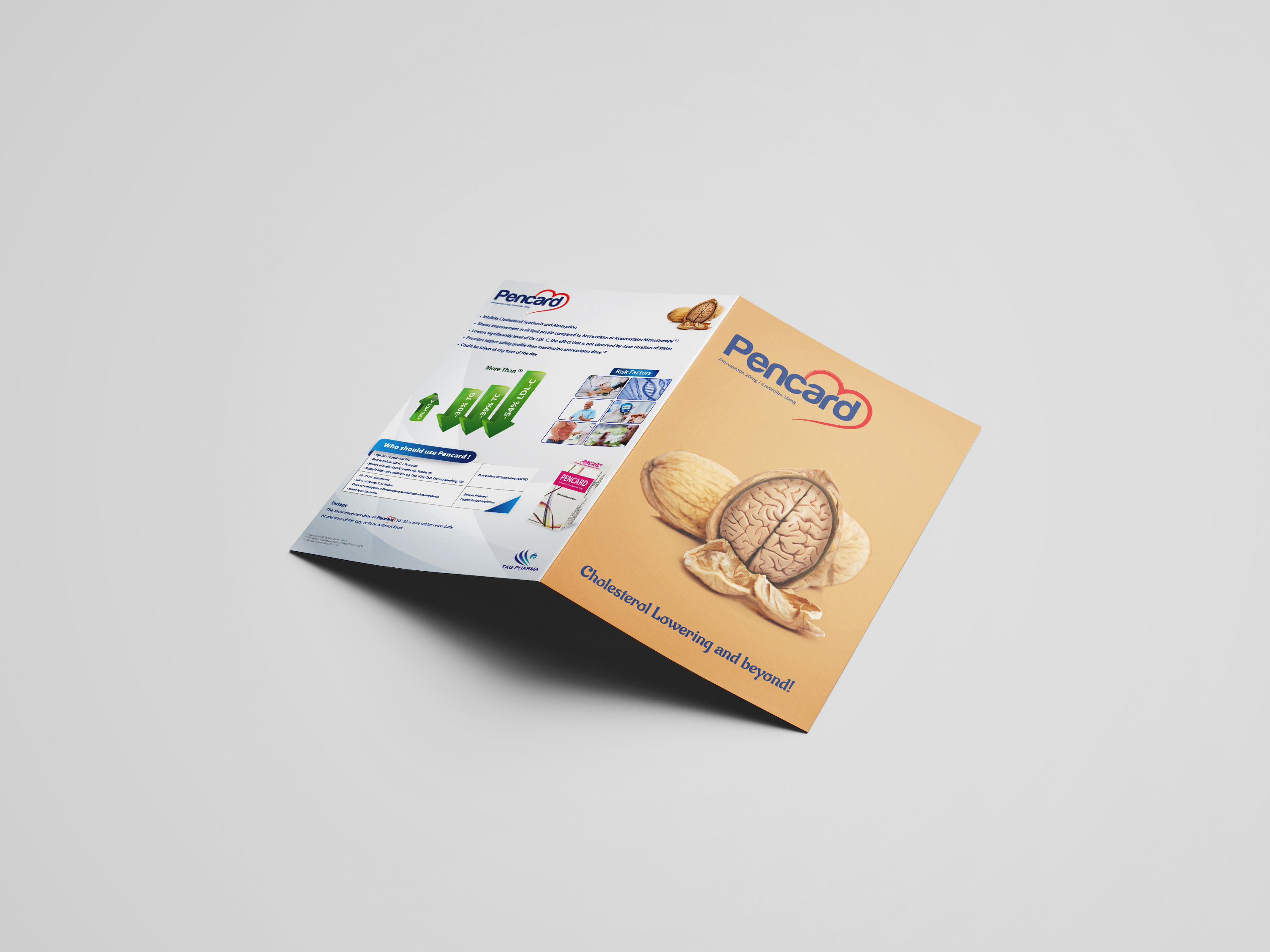 الغلاف الخارجي لبروشور PENCARD