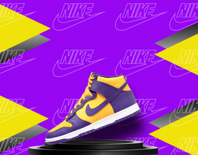 اعلان سوشيال ميديا لحذاء Nike
